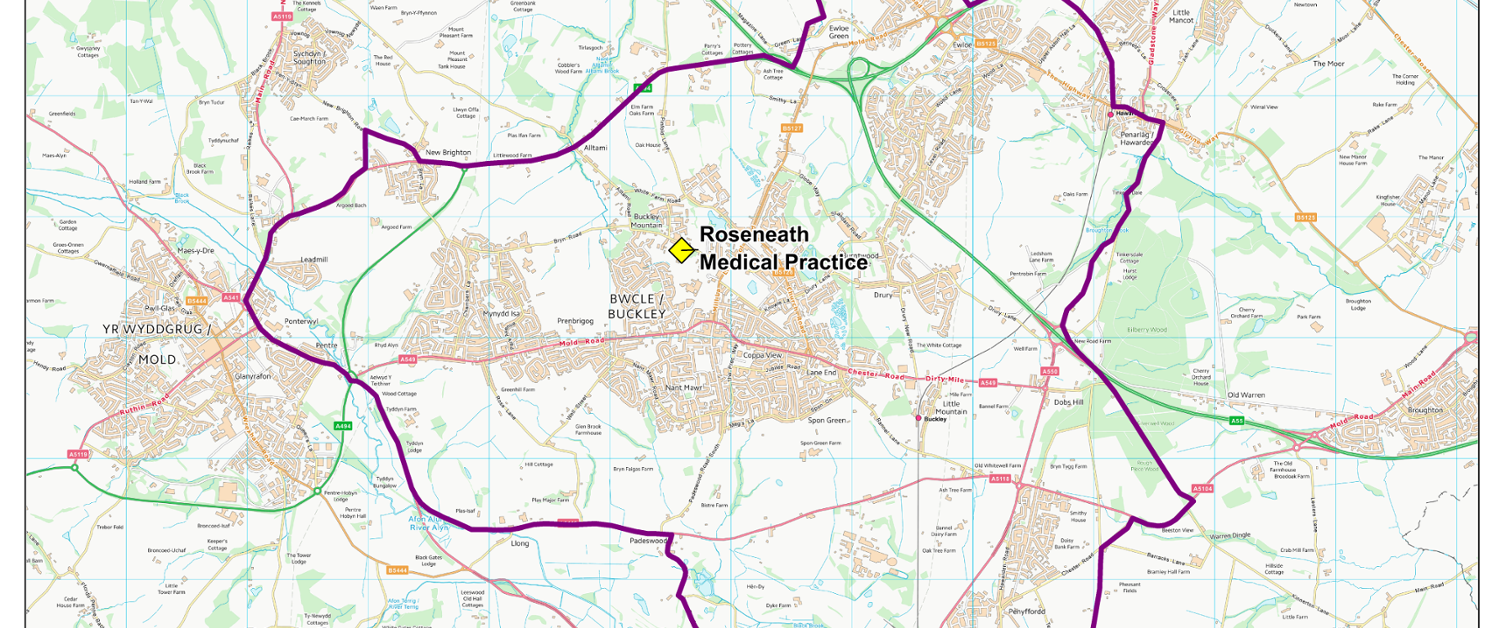 Roseneath Medical Practice Catchment Area 